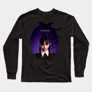 wednesday, wednesday addams, morticia, gomez, thing, jenna, Long Sleeve T-Shirt